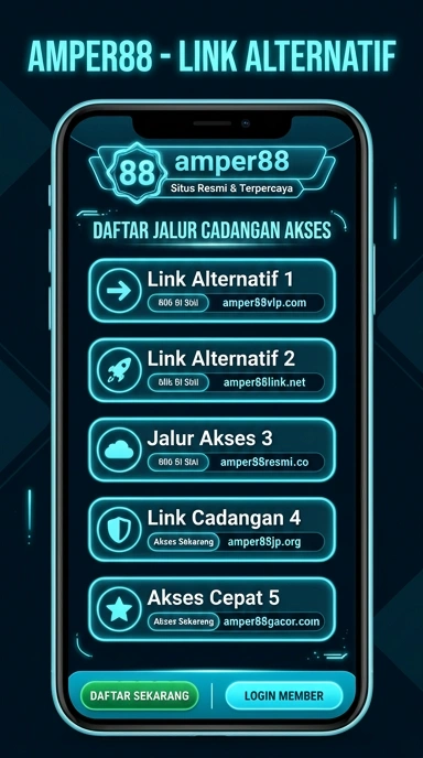 Link Alternatif Resmi Amper88 untuk Kemudahan Akses
