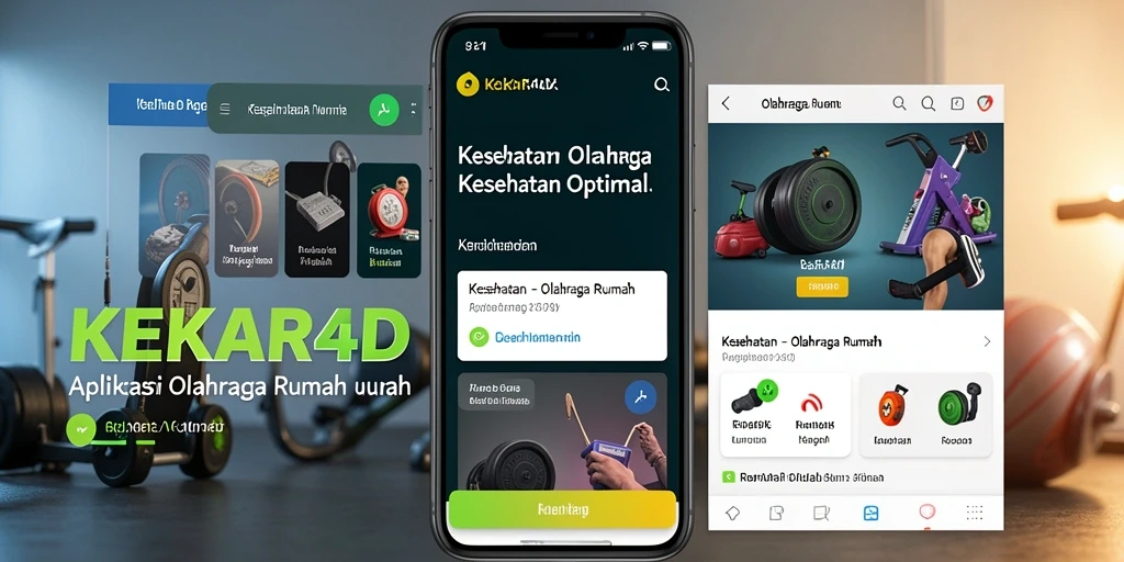 Antarmuka aplikasi KEKAR4D yang sederhana dan fungsional.