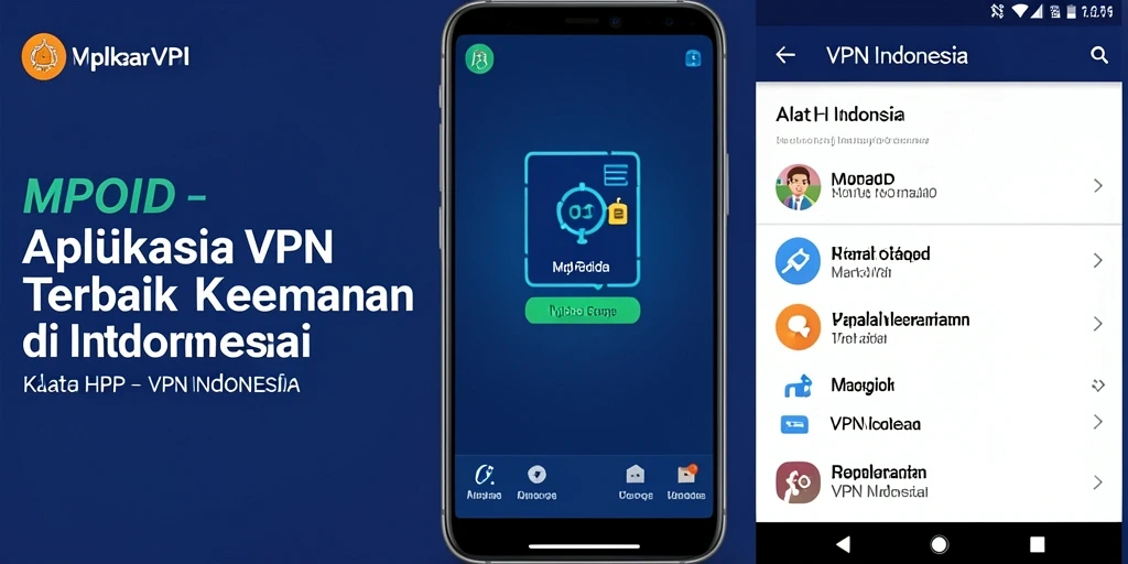 Antarmuka pengguna MPOID yang sederhana dan fungsional.