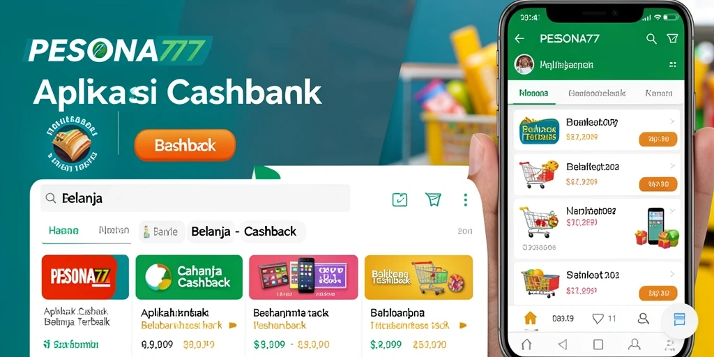Tampilan antarmuka PESONA77 yang sederhana dan menarik untuk fungsi Cashback.